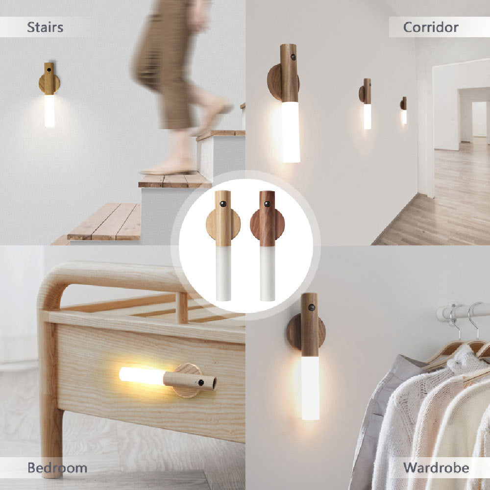 GlowSense™ Magnetic Motion Sensor Night Light – Wireless, Sleek & Smart