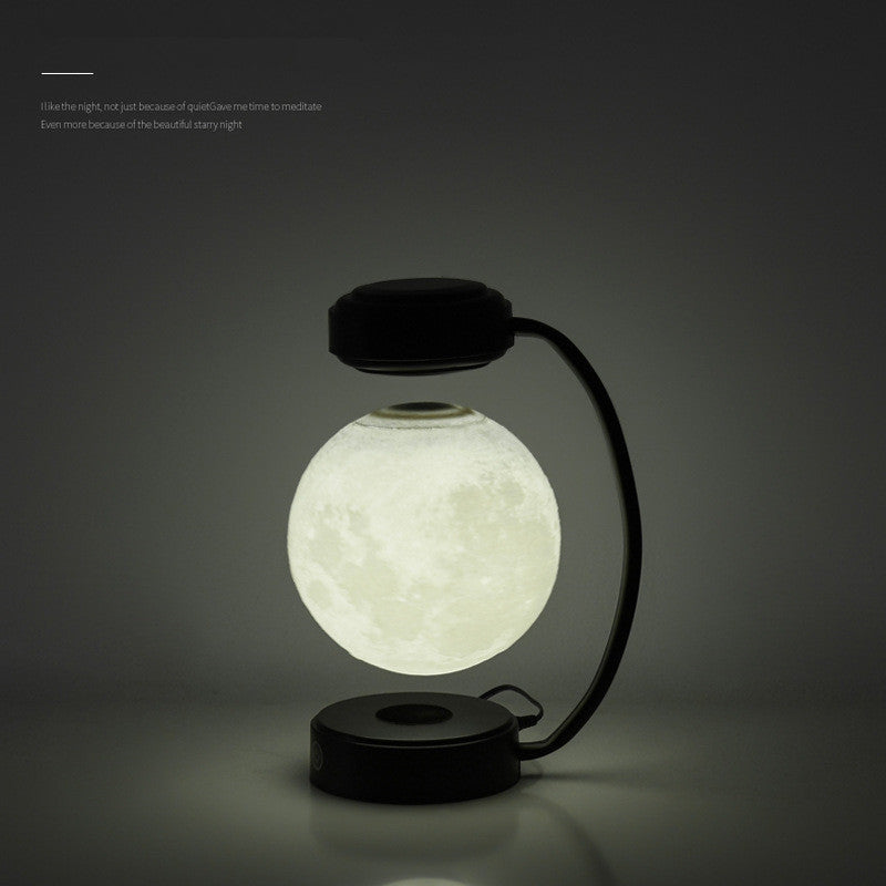 Floating Sphere™ Magnetic Moon Lamp