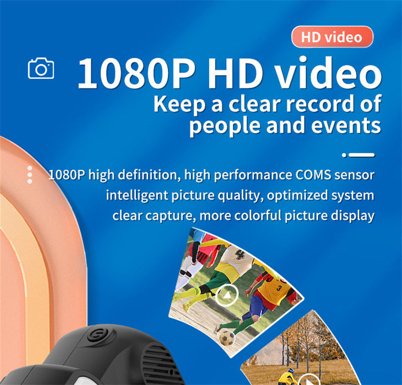 Retro Mini Camera With LCD — 1080p HD