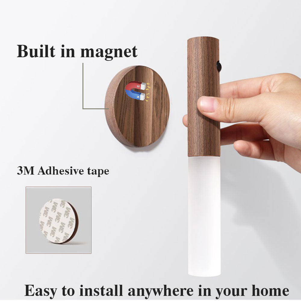 GlowSense™ Magnetic Motion Sensor Night Light – Wireless, Sleek & Smart
