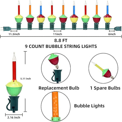 Multicolor Bubble Light Christmas Bubble Lights
