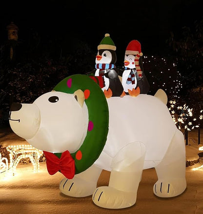 Polar Bear Decorations Outdoor Christmas