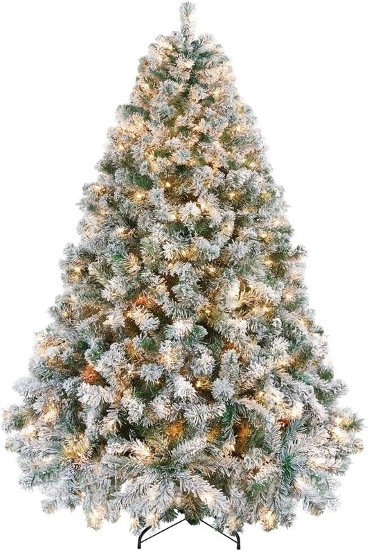 Christmas Tree with 250 Warm White Lights.