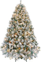 Christmas Tree with 250 Warm White Lights.