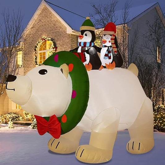 Polar Bear Decorations Outdoor Christmas