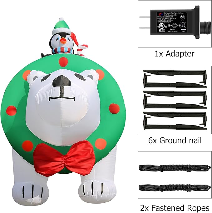 Polar Bear Decorations Outdoor Christmas