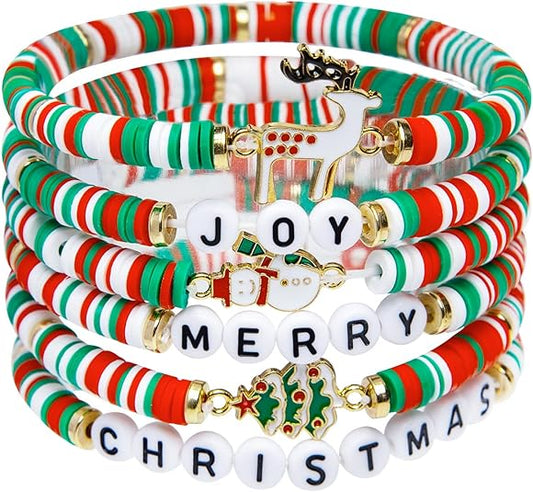 Joy & Merry Candy-Style Stacks for Women & Teens.