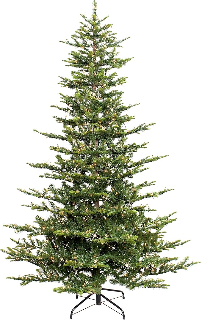 Artificial Christmas Tree with 700 Clear Lights,  Realistic Dense Branch Tips