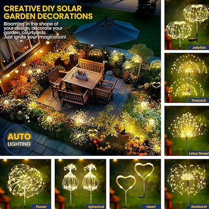Garden Decor Solar Garden Lights for Christmas