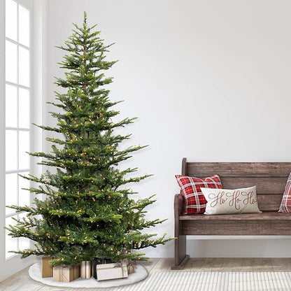 Artificial Christmas Tree with 700 Clear Lights,  Realistic Dense Branch Tips