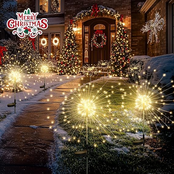 Garden Decor Solar Garden Lights for Christmas