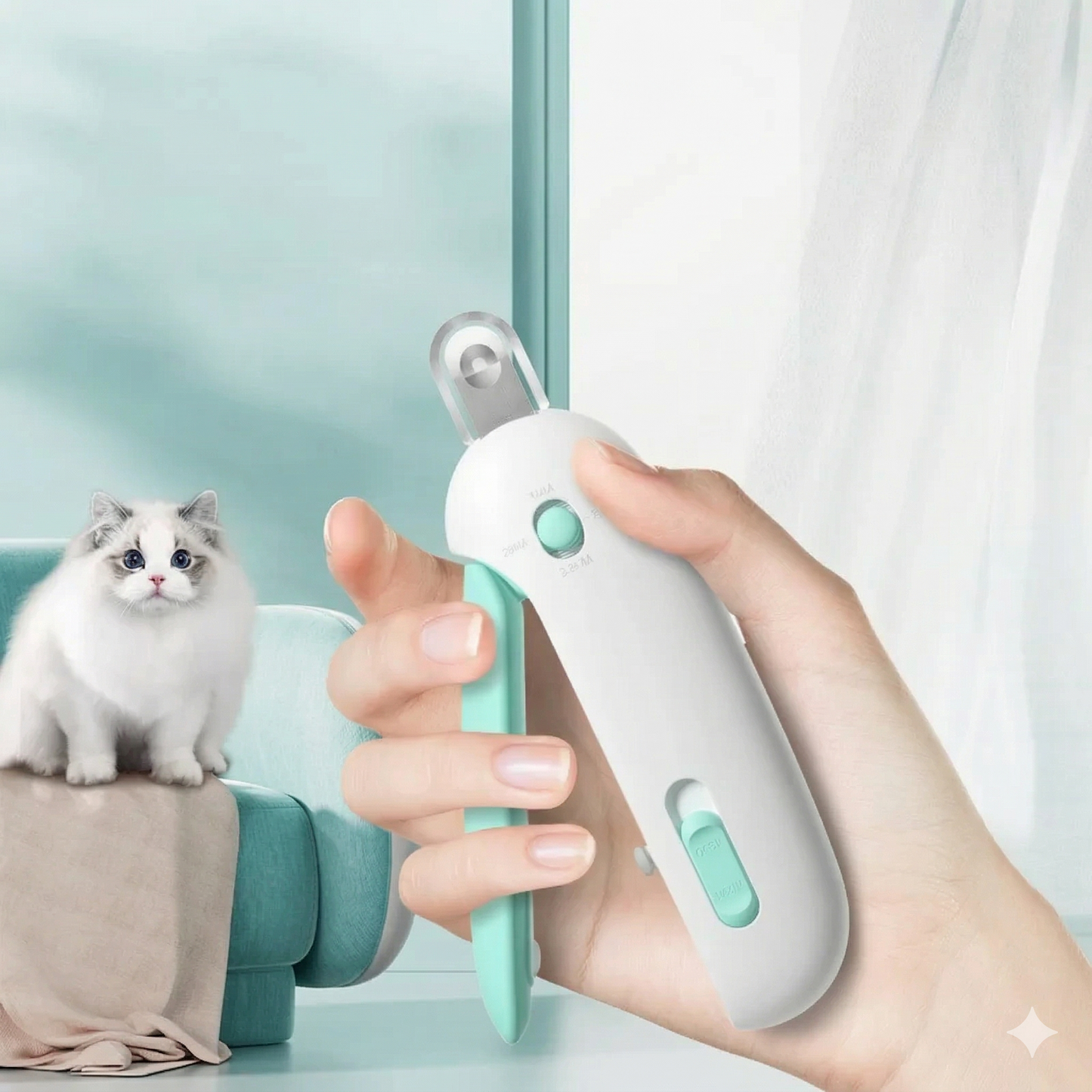 PawsyClip™ by MTZ - Cat Nail Scissors With Gravity Push Technology
